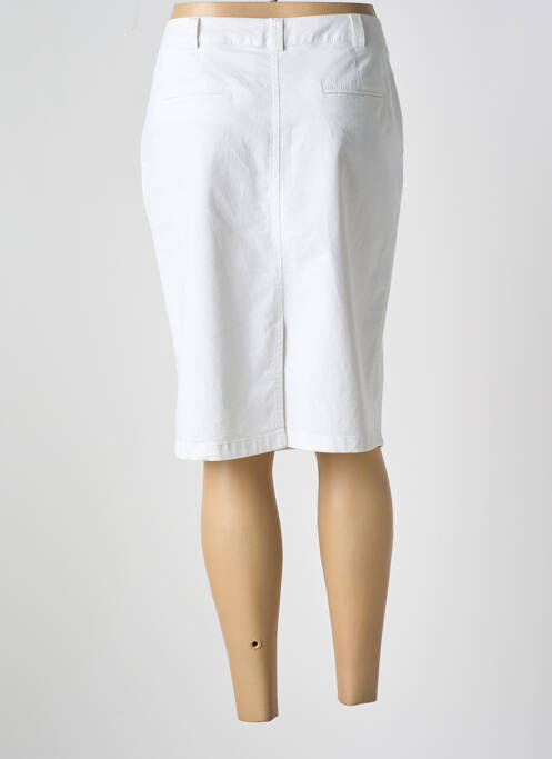 Jupe mi-longue blanc STEILMANN pour femme