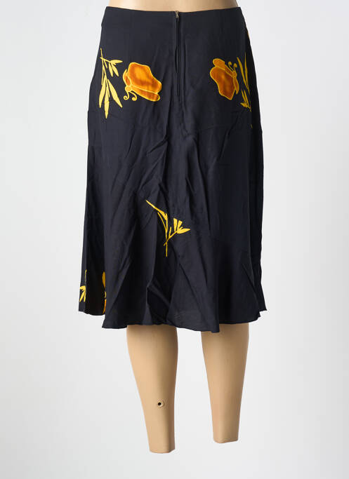 Jupe mi-longue noir GARUDA GARUZO pour femme