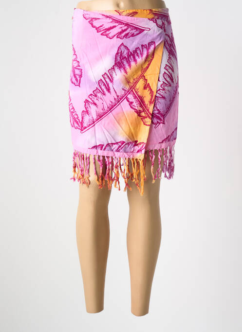 Paréo rose GARUDA GARUZO pour femme