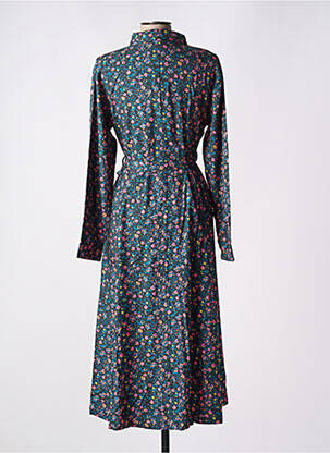 Robe longue manches longues manches longues bleu LA FIANCÉE femme