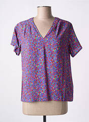Blouse violet PRINCESSE NOMADE pour femme seconde vue