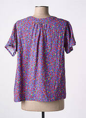 Blouse violet PRINCESSE NOMADE pour femme seconde vue