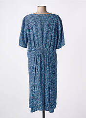 Robe mi-longue bleu CREAM pour femme seconde vue