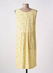 Robe mi-longue jaune ZILCH pour femme seconde vue