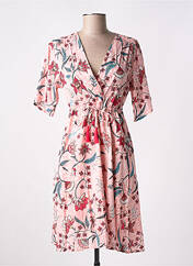 Robe mi-longue rose LA FIANC2E pour femme seconde vue