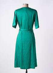 Robe mi-longue vert ZILCH pour femme seconde vue