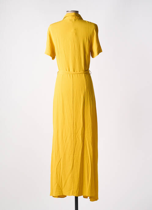 Robe longue jaune ZILCH pour femme