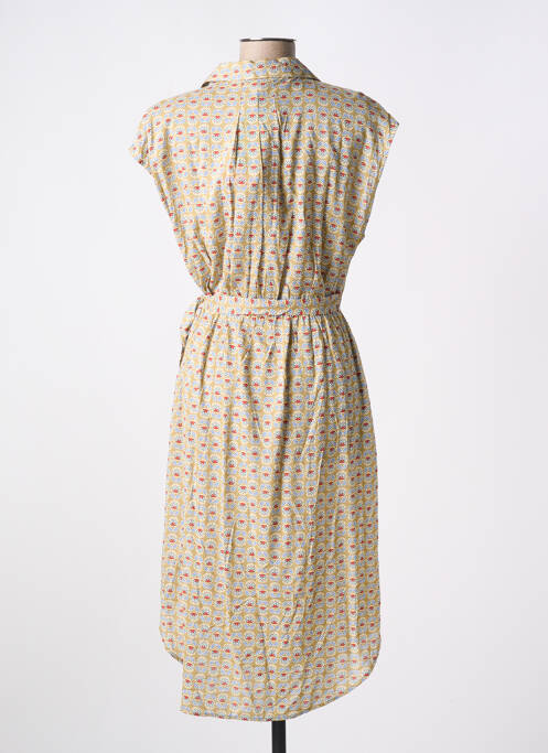 Robe mi-longue beige BLUTSGESCHWISTER pour femme