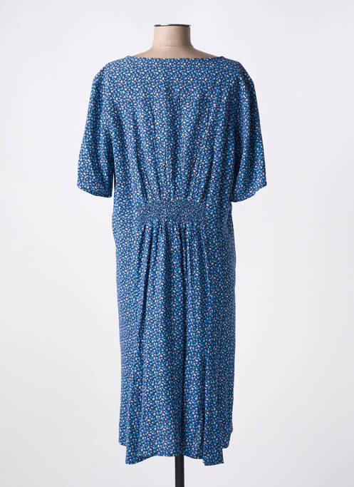 Robe mi-longue bleu CREAM femme