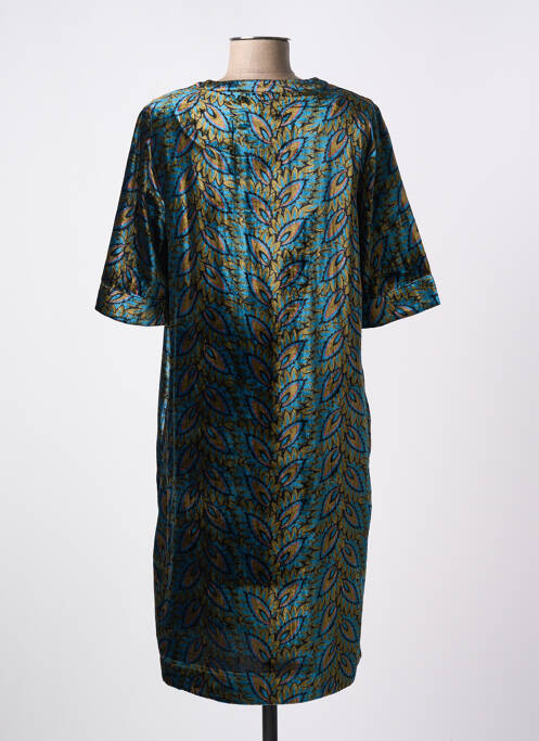 Robe mi-longue bleu WHITE STUFF femme