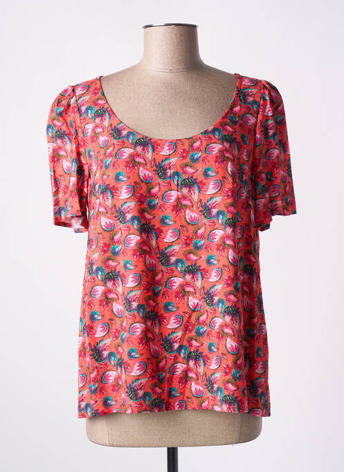 Top orange LA FIANCÉE pour femme