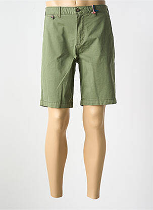 Bermuda coupe droite vert WHITE STUFF homme