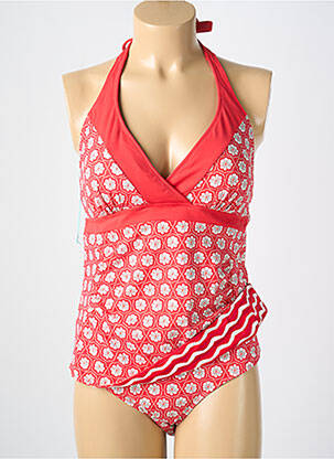Tankini imprimé fantaisie rouge WHITE STUFF femme
