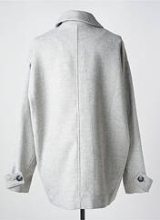 Manteau court gris KAFFE pour femme seconde vue