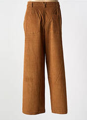 Pantalon flare marron PRINCESSE NOMADE pour femme seconde vue