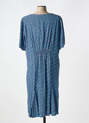 Robe mi-longue bleu CREAM pour femme seconde vue