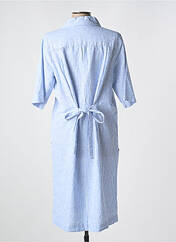 Robe mi-longue bleu POU NOU pour femme seconde vue