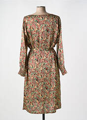 Robe mi-longue marron LA FIANCÉE pour femme seconde vue