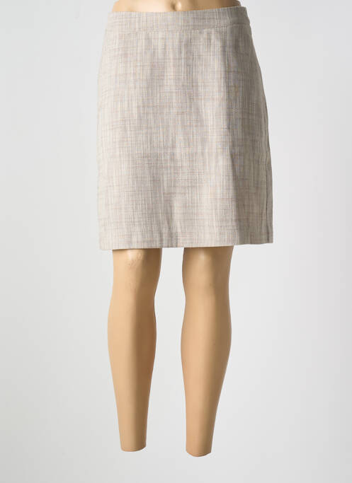 Jupe courte beige CREAM pour femme