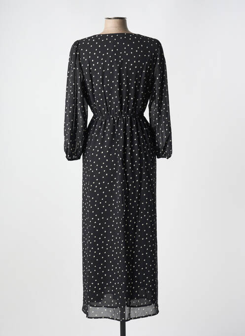 Robe longue noir KAFFE pour femme