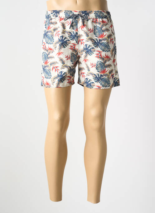 Short de bain beige POU NOU pour homme