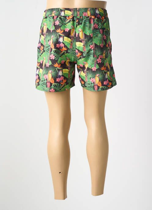 Short de bain vert POU NOU pour homme