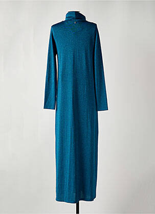 Robe longue manches longues manches longues bleu OTTOD'AME femme