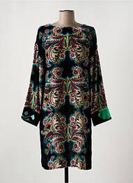 Robe courte manches longues manches longues noir JOYCE & GIRLS femme