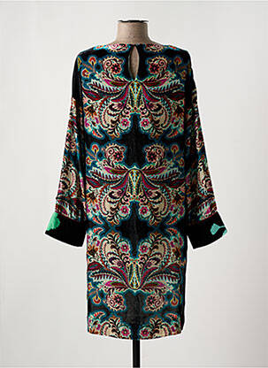 Robe courte manches longues manches longues noir JOYCE & GIRLS femme