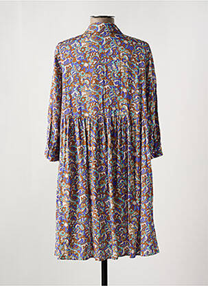 Robe courte manches longues manches longues violet ATTIC AND BARN femme
