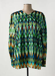 Blouse manches longues manches longues vert JOYCE & GIRLS femme