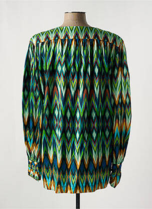 Blouse manches longues manches longues vert JOYCE & GIRLS femme