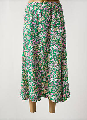 Jupe longue taille normale vert ATTIC AND BARN femme