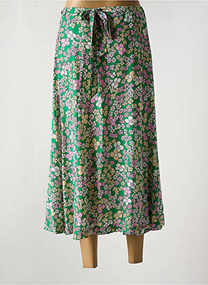Jupe longue taille normale vert ATTIC AND BARN femme
