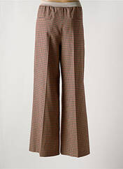 Pantalon large marron STELLA FOREST pour femme seconde vue