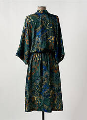 Robe mi-longue vert TOUPY pour femme seconde vue