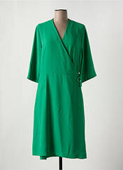 Robe mi-longue vert TOUPY pour femme seconde vue
