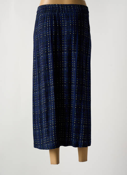 Jupe mi-longue bleu LOREAK MENDIAN pour femme