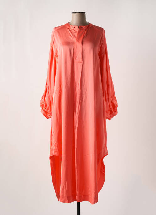 Robe longue orange RABENS SALONER pour femme