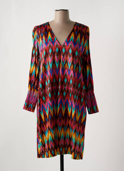 Robe mi-longue rose JOYCE & GIRLS pour femme