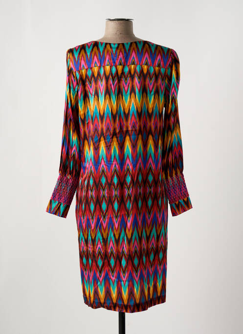 Robe mi-longue rose JOYCE & GIRLS pour femme