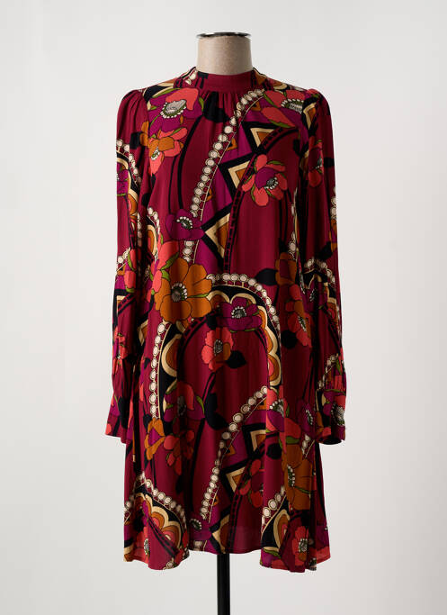 Robe mi-longue rouge KING LOUIE pour femme