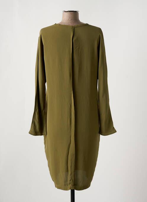 Robe mi-longue vert MANILA GRACE pour femme