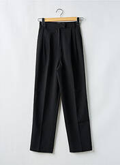 Pantalon droit noir FRANKIE SHOP pour femme seconde vue