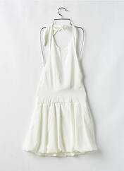Robe courte beige KAMAD pour femme seconde vue