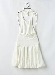 Robe courte beige KAMAD pour femme seconde vue