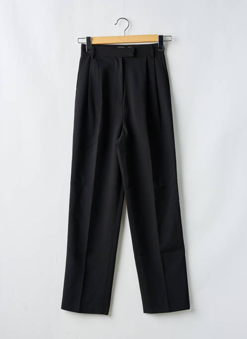 Pantalon droit noir FRANKIE SHOP pour femme