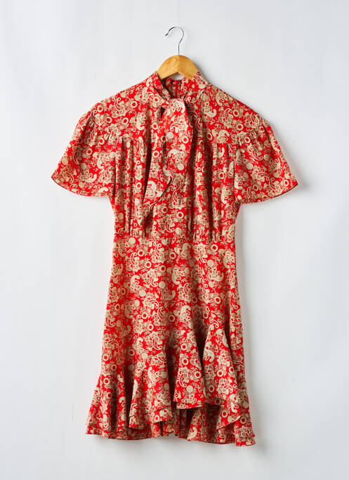 Robe courte rouge SANDRO pour femme