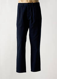 Jeans coupe droite fermeture zippée sous rabat boutonné taille normale bleu FREEMAN T.PORTER homme