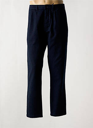 Jeans coupe droite fermeture zippée sous rabat boutonné taille normale bleu FREEMAN T.PORTER homme